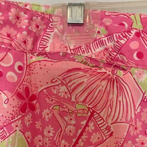 Lilly Pulitzer "Beach Blanket Bingo" Capri Pants - Picture 5 of 5